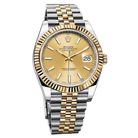 rolex datejust 18k gold bezel|oyster perpetual Datejust 41 price.